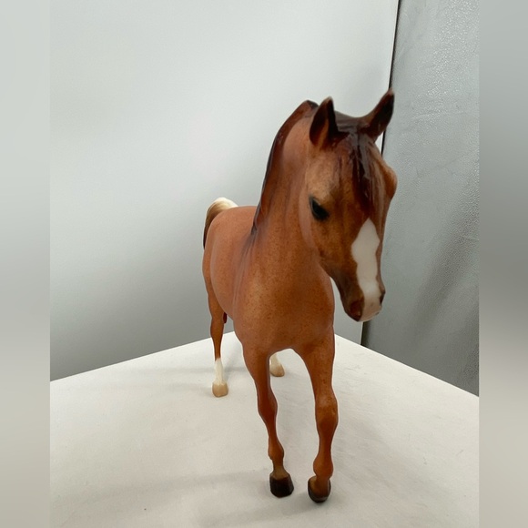 Breyer Horse‎ #62003 Arabian Mare JOHAR Red Roan Retired 2007 - Picture 3 of 7